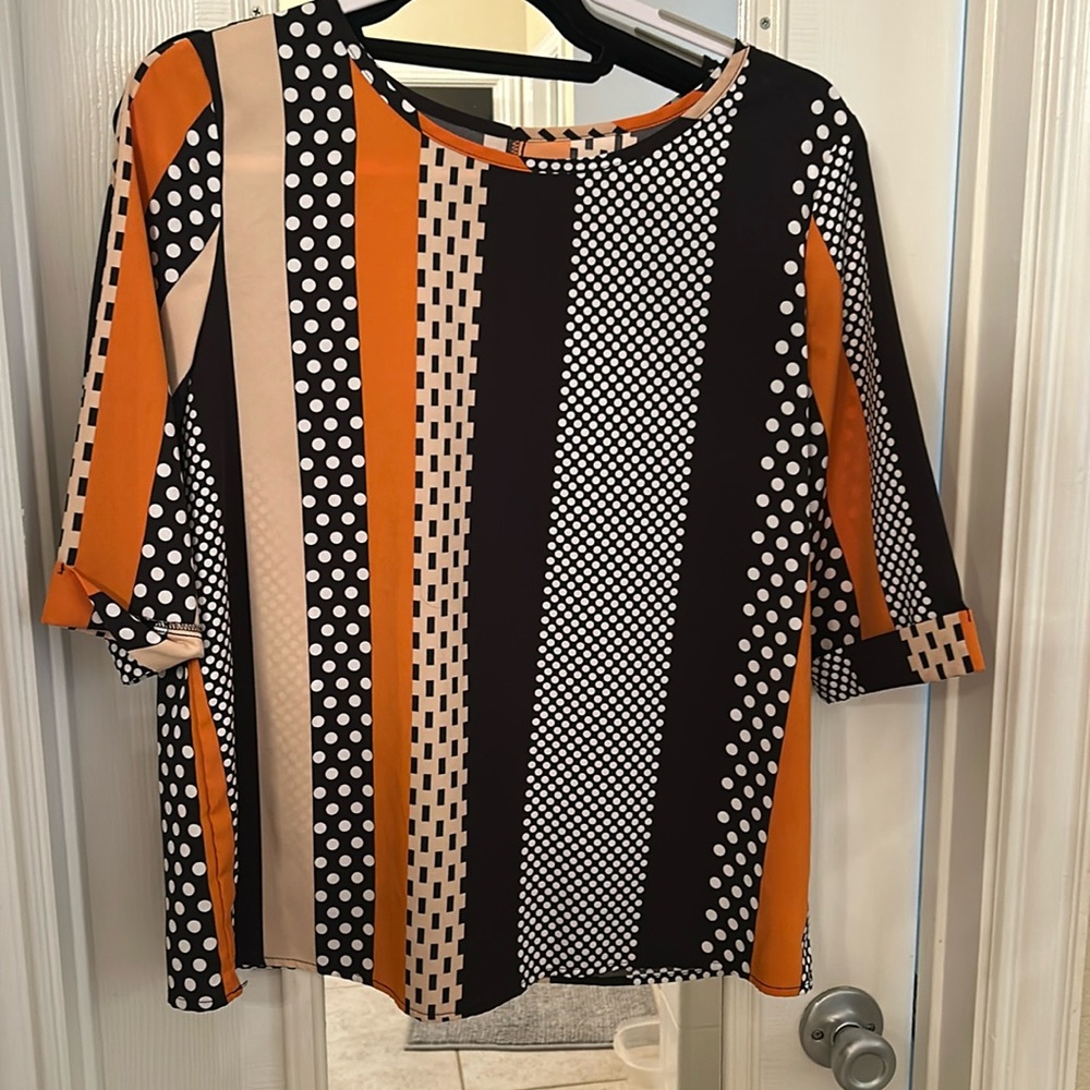 3/4 sleeve blouse
